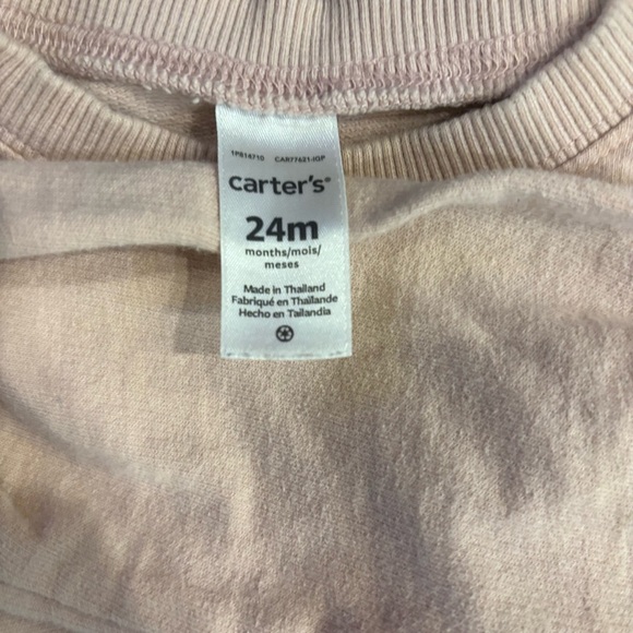 Adorable Cream Animal Hoodie and Floral Leggings Set - Picture 4 of 4